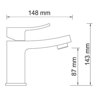 Wasserkraft Exter 1603 Смеситель для раковины